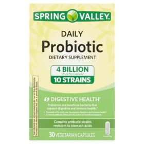 Spring Valley Daily Probiotic Dietary Supplement