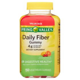 Spring Valley Digestive Health Fiber Supplement Gummies