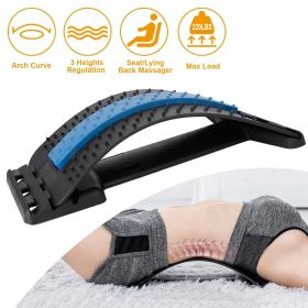 Back Massage Stretching Device Multi-Level Lumbar Spinal Support Stretcher
